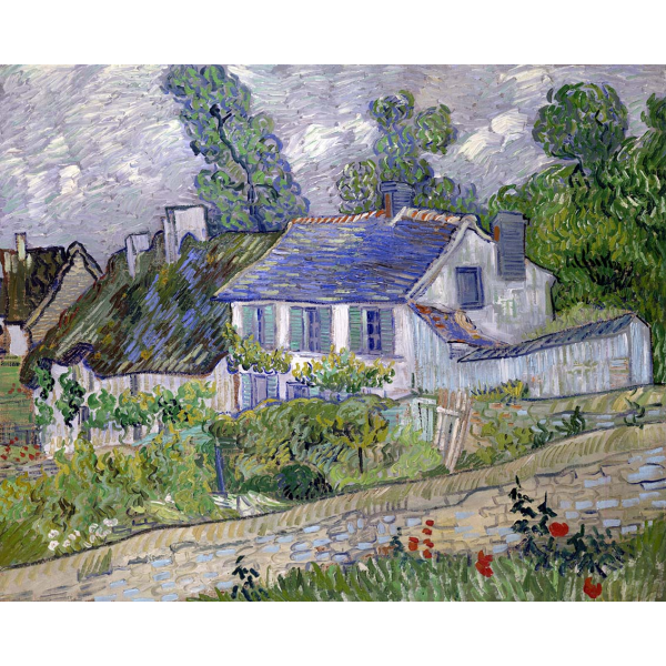Obraz na płótnie Domy Vincenta van Gogha