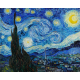 Reprodukcja obrazu - Gwiaździsta noc (1889) Vincenta Van Gogha