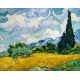 Pole pszenicy z cyprysami Vincenta van Gogha