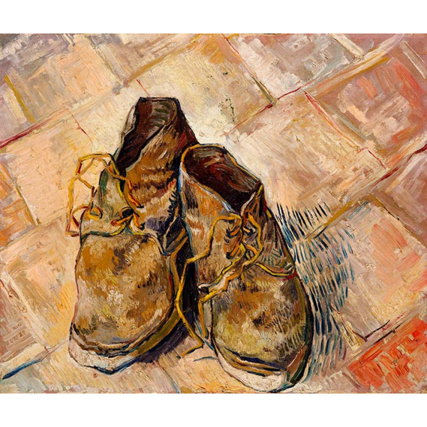 Reprodukcja obrazu Buty Vincenta Van Gogha