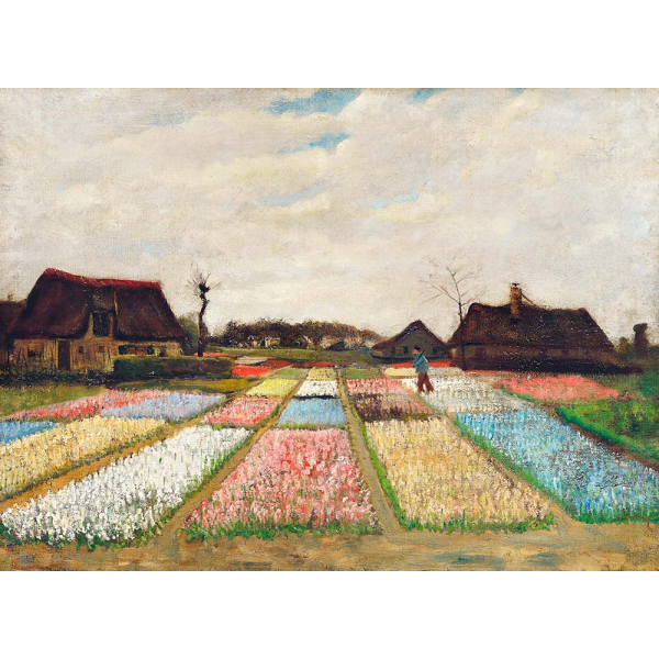 Obraz na płótnie Klomby w Holandii Vincenta Van Gogha