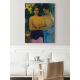 Reprodukcja Dwie kobiety z Tahiti Paula Gauguina