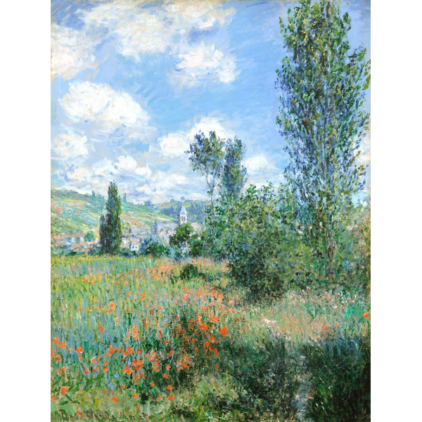 Widok Vétheuila Claude'a Monet