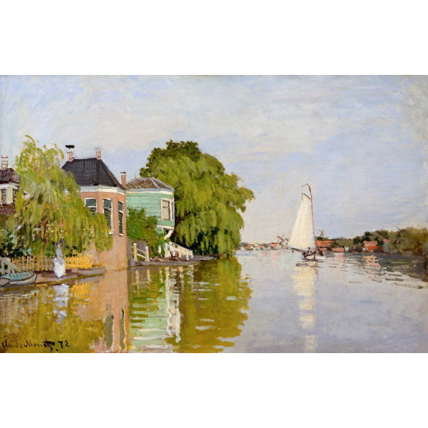 Domy na Achterzaan Claude Monet