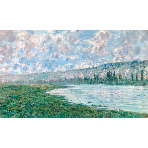 Sekwana w Vétheuil Claude'a Moneta