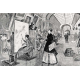 Studenci sztuki i kopiści w Galerii Luwr w Paryżu Winslowa Homera