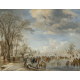 Scena łyżwiarska Aert van der Neer