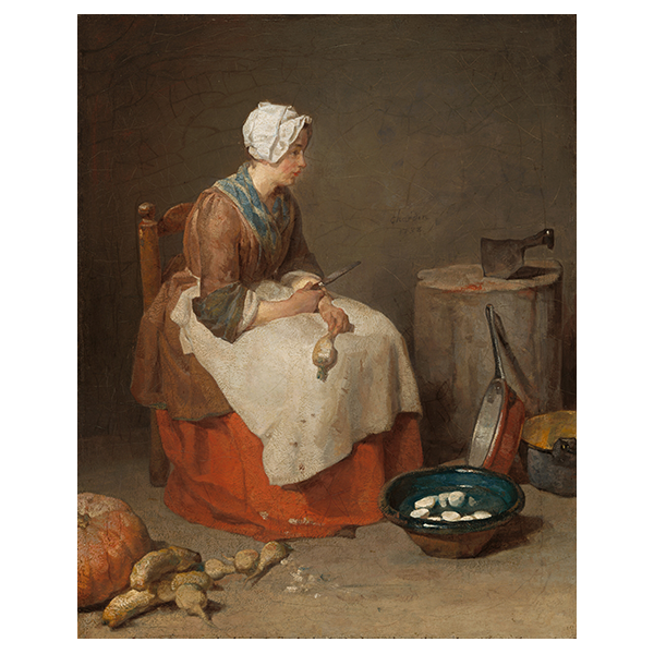 Pokojówka w kuchni Jean Siméon Chardin