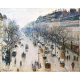 Boulevard Montmartre w zimowy poranek Camille Pissarro