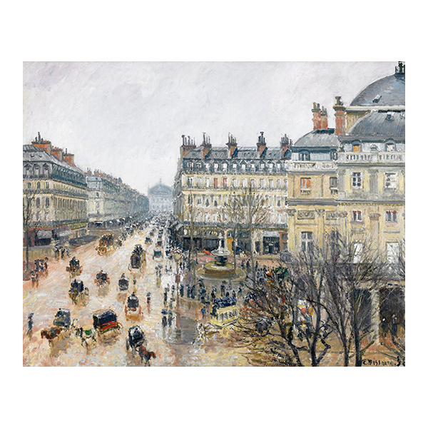 Francuski Plac Teatralny, Paryż Camille Pissarro