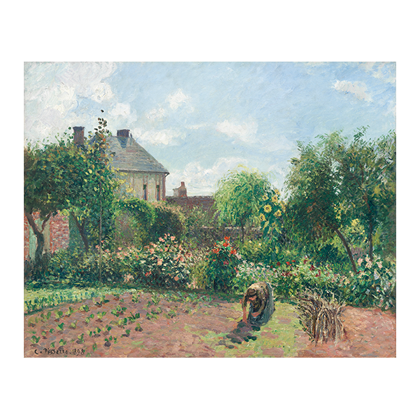 Ogród artysty w Eragny Camille Pissarro