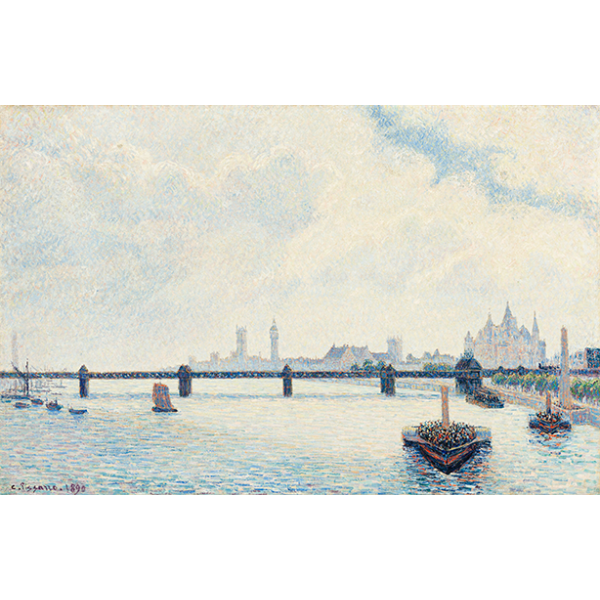Camille Pissarro Charing Cross Bridge, Londyn