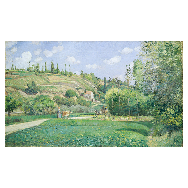 Pissarro Pasterz w Valhermeil, Auvers-sur-Oise