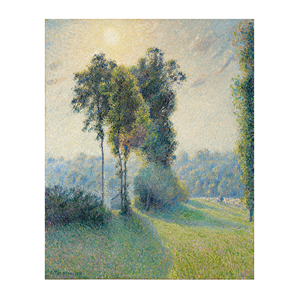 Krajobraz w Saint-Charles Pissarro