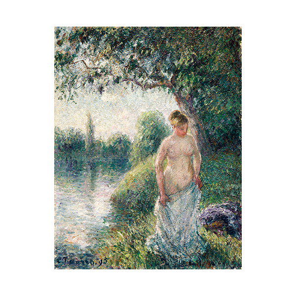 Kąpiący się Camille Pissarro