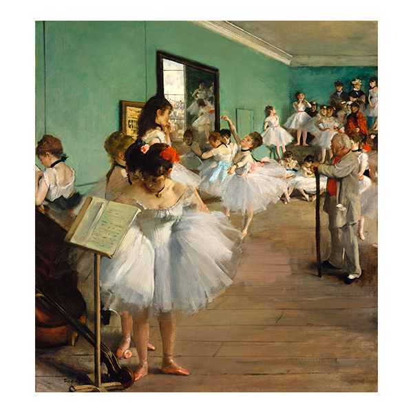 Klasa tańca Edgara Degasa