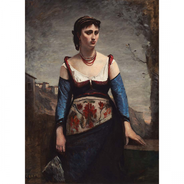 Jean Baptiste Camille Corot Agostyna