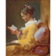 Młoda dziewczyna czytająca Jean Honoré Fragonard