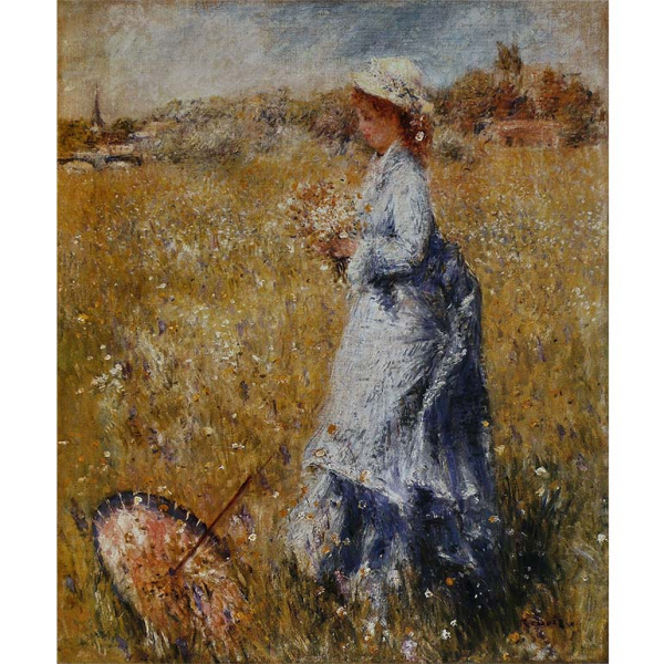 Przewrócony parasol Pierre-Auguste Renoir