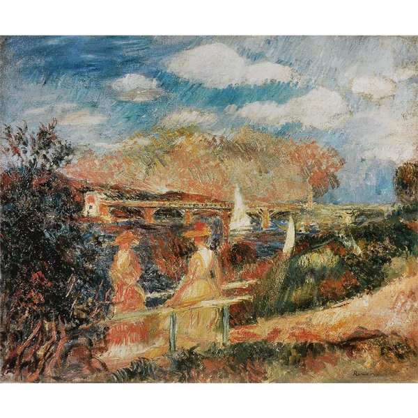 Brzegi Sekwany w Argenteuil Renoir