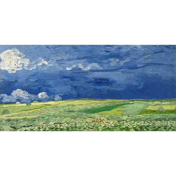 Pole pszenicy pod chmurami Vincent van Gogh
