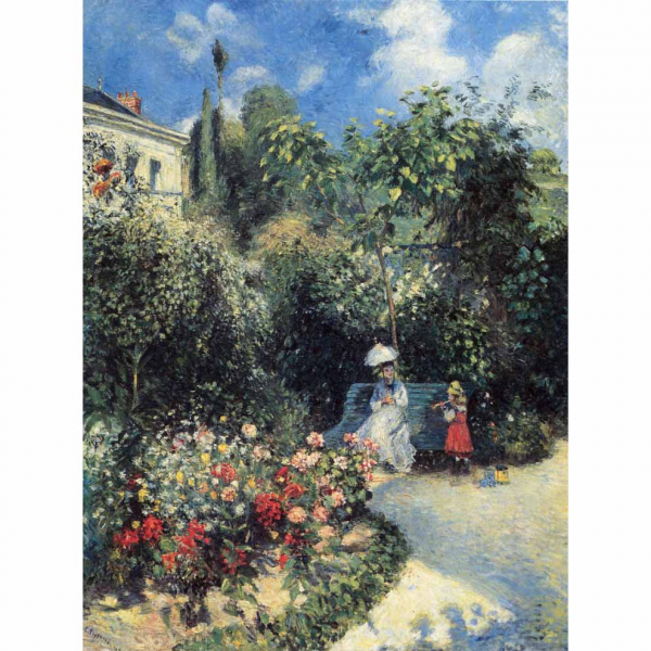 W ogrodzie Mathurins Camille Pissarro