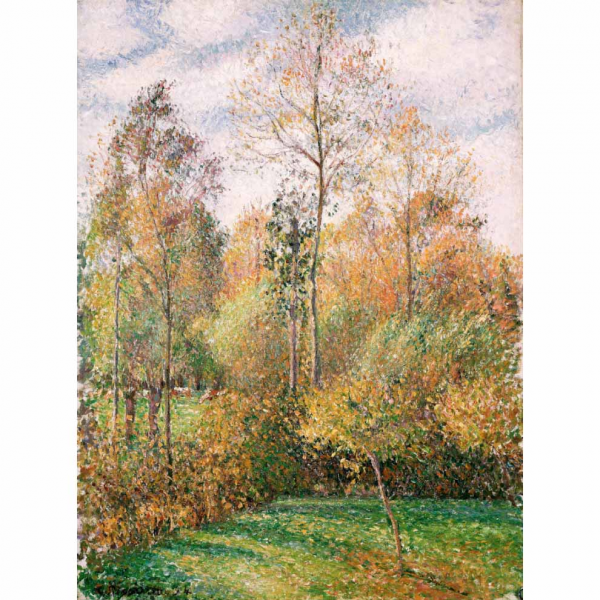 Jesień, Topole, Eragny Camille Pissarro