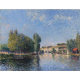 Loing w Morecie Alfred Sisley