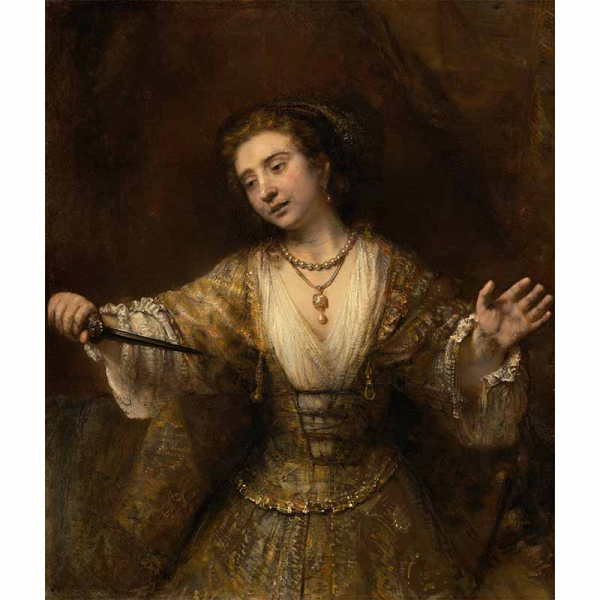 Obraz Lukrecja Rembrandt van Rijn