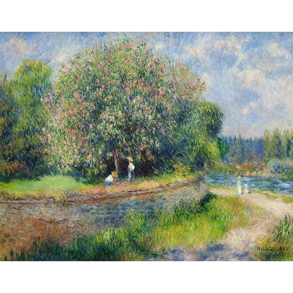 Obraz Kasztanowiec w kwiecie Auguste Renoir