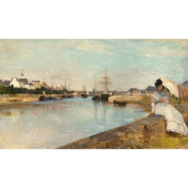Obraz Port w Lorient Berthe Morisot