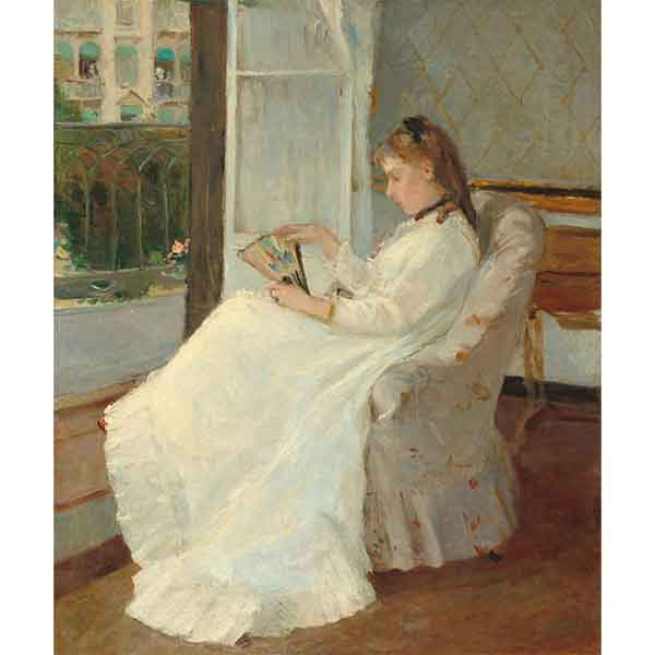Obraz Siostra artysty przy oknie Berthe Morisot