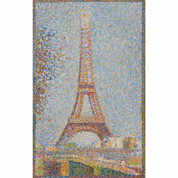 Reprodukcja obrazu La Tour Eiffel Georges Seurat