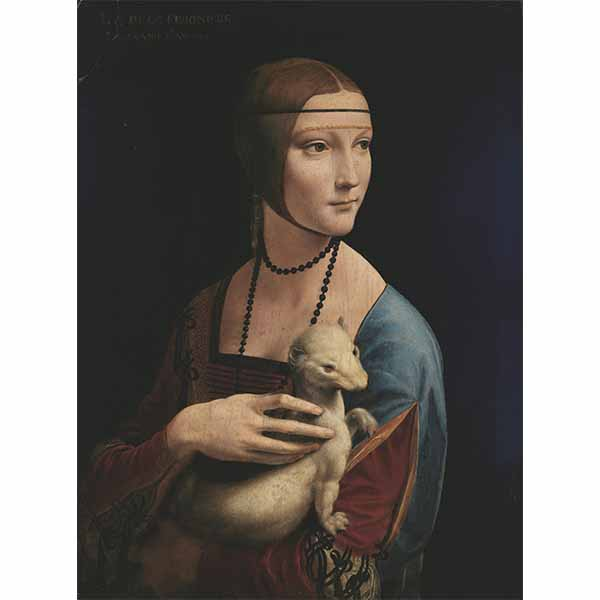 Obraz Dama z gronostajem Leonardo da Vinci