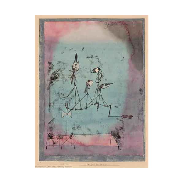 Obraz Maszyna do ćwierkania Paul Klee