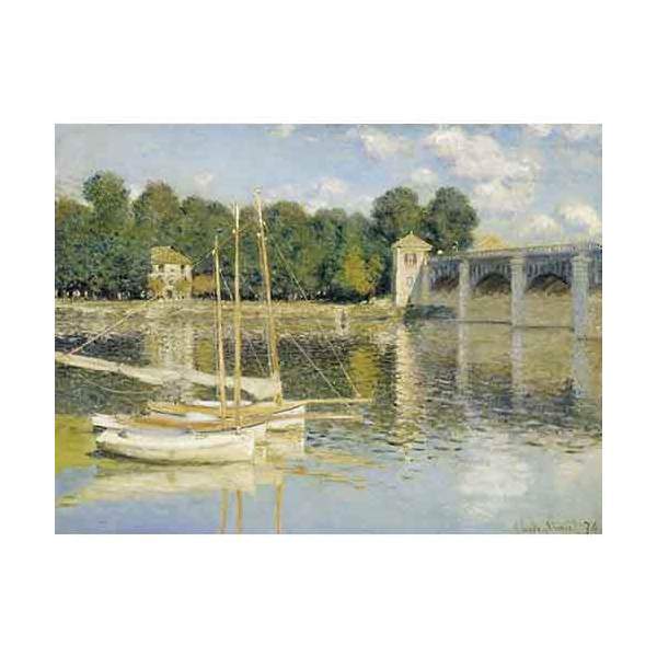 Obraz Most w Argenteuil Claude'a Moneta