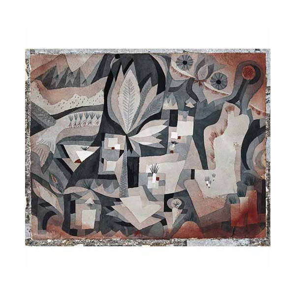 Obraz Ogród suchej chłodnicy Paula Klee