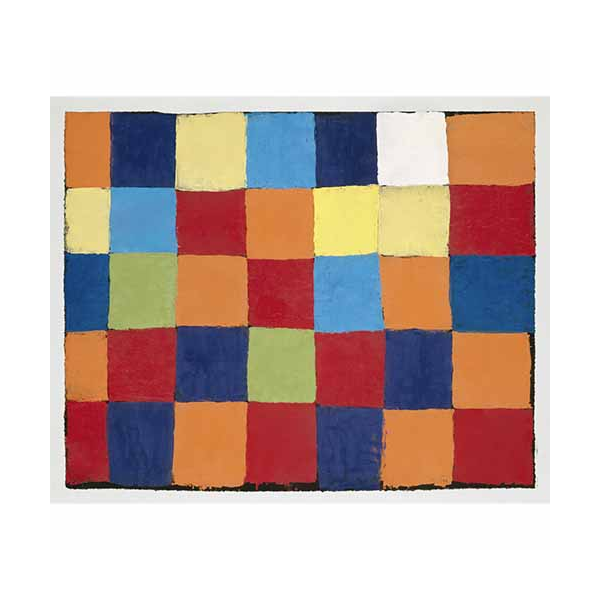 Obraz Karta kolorów „Qu 1” Paul Klee