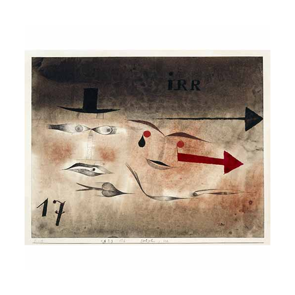 Obraz Siedemnaście, szalony Klee