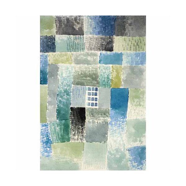 Obraz Pierwszy dom w osadzie Paul Klee