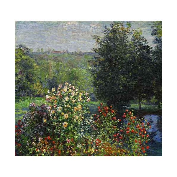 Obraz Zakątek ogrodu w Montgeron Claude Monet