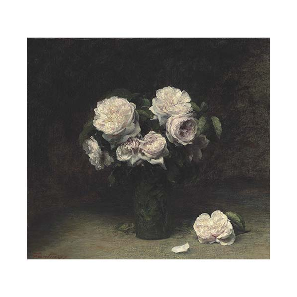 Obraz Róże w szkle Henri Fantin-Latour