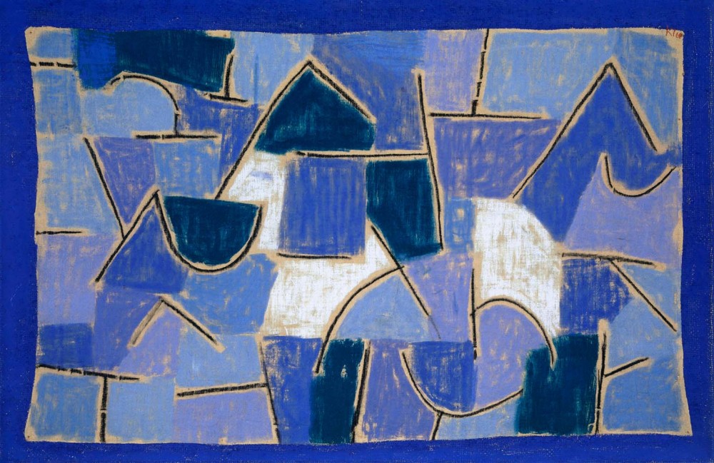 Błękitna noc Paula Klee