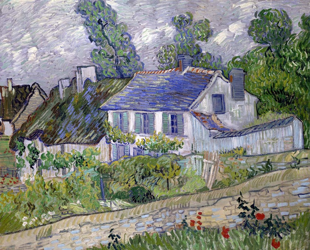 Obraz na płótnie Domy Vincenta van Gogha