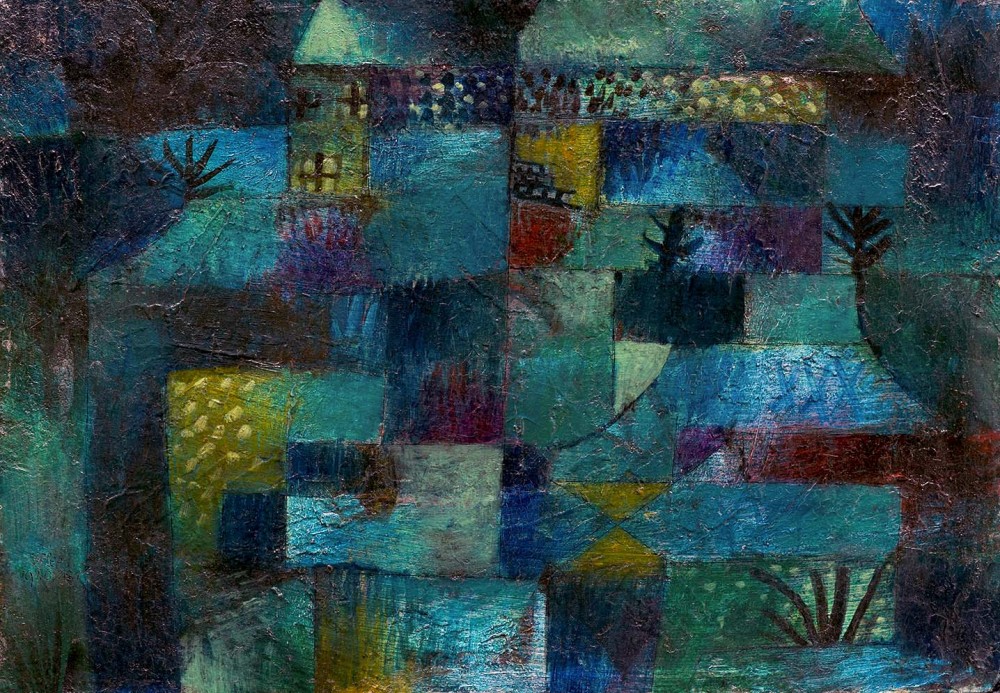 Ogród tarasowy Paula Klee