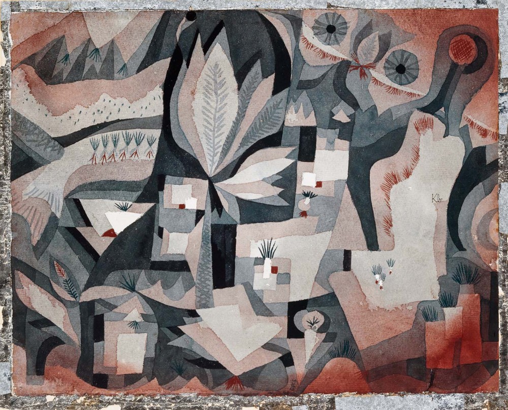 Ogród suchej chłodnicy Paula Klee
