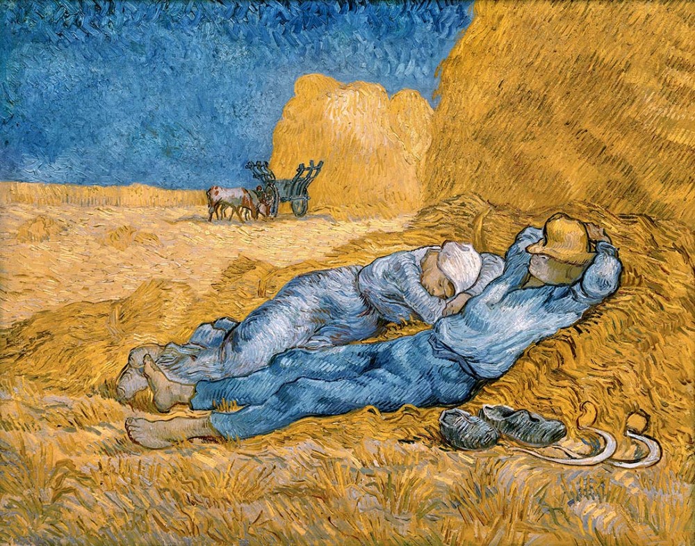 Obraz na płótnie Vincenta van Gogha Siesta